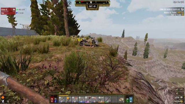 7 Days To Die /Darkness Falls/#14/Строительство базы смотреть онлайн