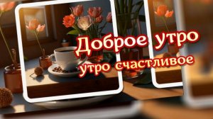 Доброе утро, утро счастливое! Песня с добрым утром