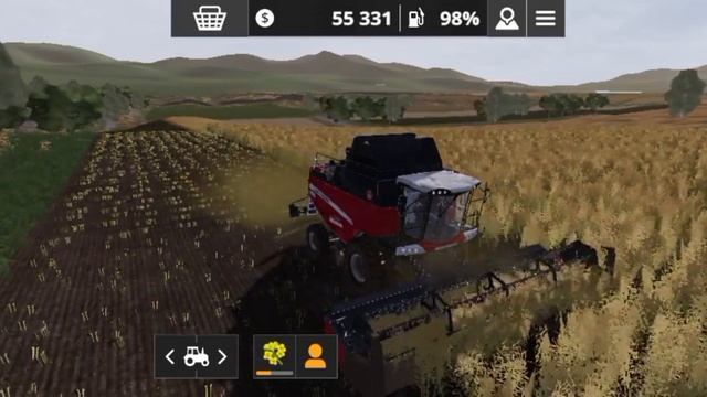 Farming simulator 20, Карта долина старої ферми, Косимо урожай, ? смотреть онлайн