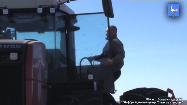 В Большеглушицком районе стартовала весенняя посевна