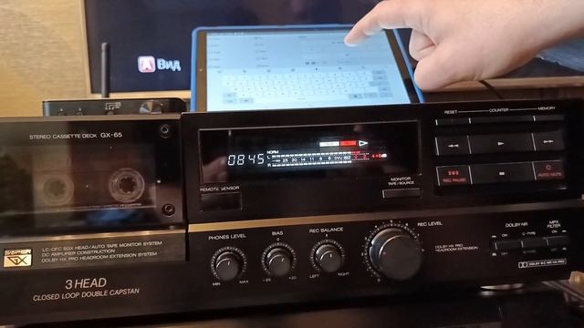 обзор кассеты  TDK AE120,  тест на запись Akai GX-65, группа Zodiak