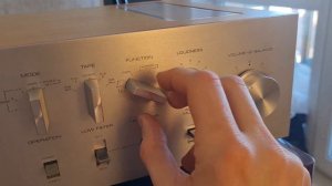 Усилитель Yamaha CA-1000 демонстрация работоспособности