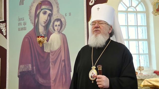 Митрополит Сегий поздравил прихожан с освящением Кре?