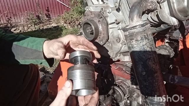 Як розгрузити коленвал мотоблока мт