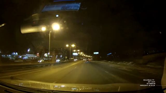 SilverStone F1 A70-GPS ночь