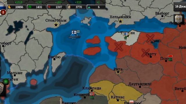 Игра за Финляндию в игре Absolute Empire
