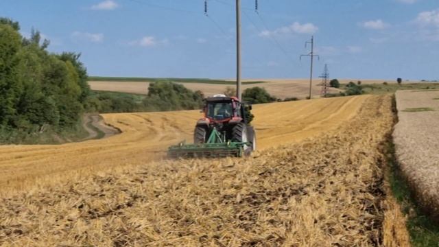 VALTRA G135 VERSU SMART TOUCH & дискова борона ПРОМІНЬ ІСМ / ДАН-3,1