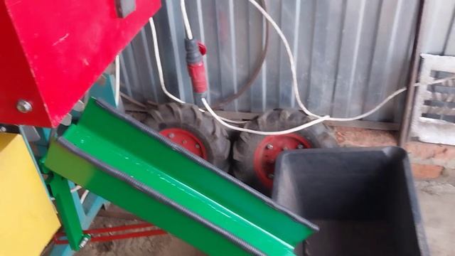 Доработал обрезчик чеснока #сельское хозяйство #чесно