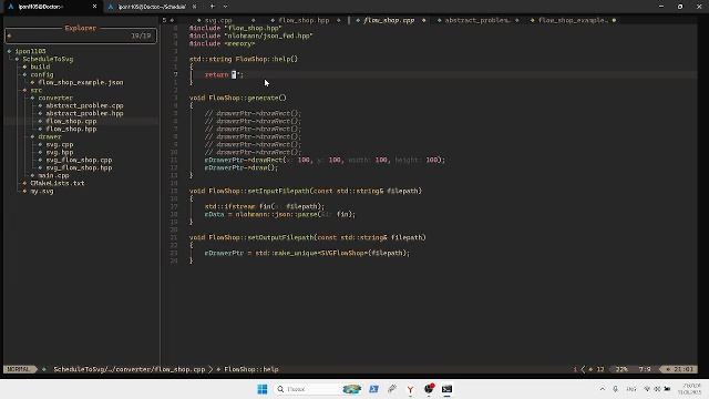 FlowShopToSvg Part2