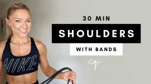 Caroline Girvan - 30 Min SHOULDER WORKOUT at Home with Resistance Band