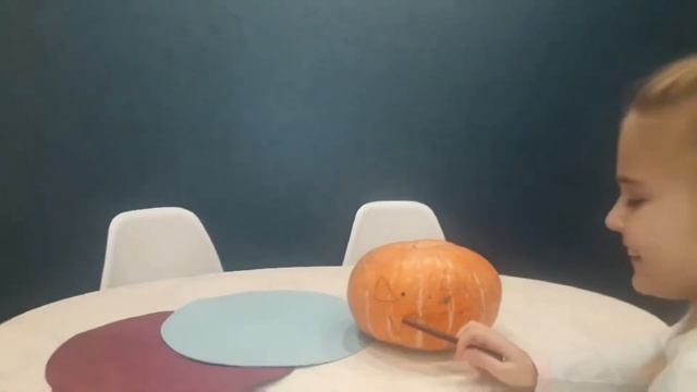 делаем хэллоуинскую тыкву