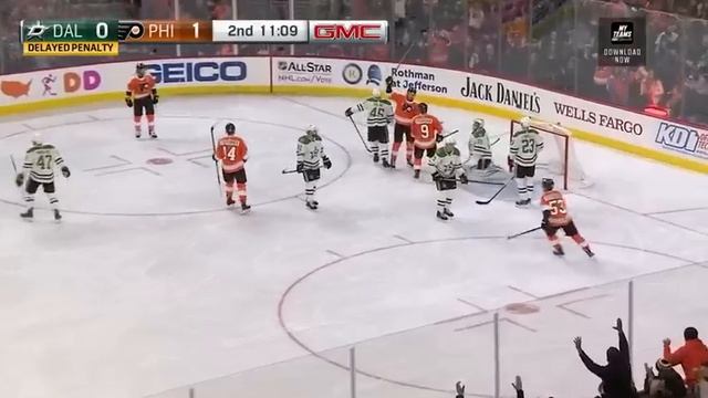 Даллас Старз - Филадельфия Флайерз