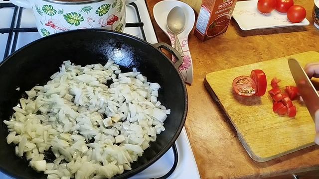 Фасоль по-индийски. Очень просто и вкусно!