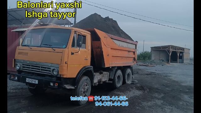 Kamaz samosval sotiladi! | Камаз самосвал сотилади! 2000,йил Тел☎️91 смотреть онлайн