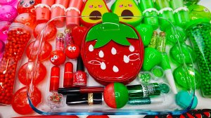 Арбузно-клубничный воздушный слайм 🍉🍓 | Яркий и пушистый!