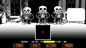 Undertale - Time paradox : triple sans edition. Перевод на русский язык.