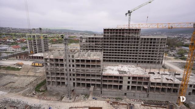 ЖК Порто-Ново, Новороссийск. Апрель 2025. Ход Строительс? смотреть онлайн