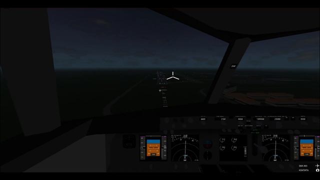 Посадка Boeing 737 800 #2