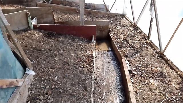 Подготавливаю землю в теплице, оценка состояния...