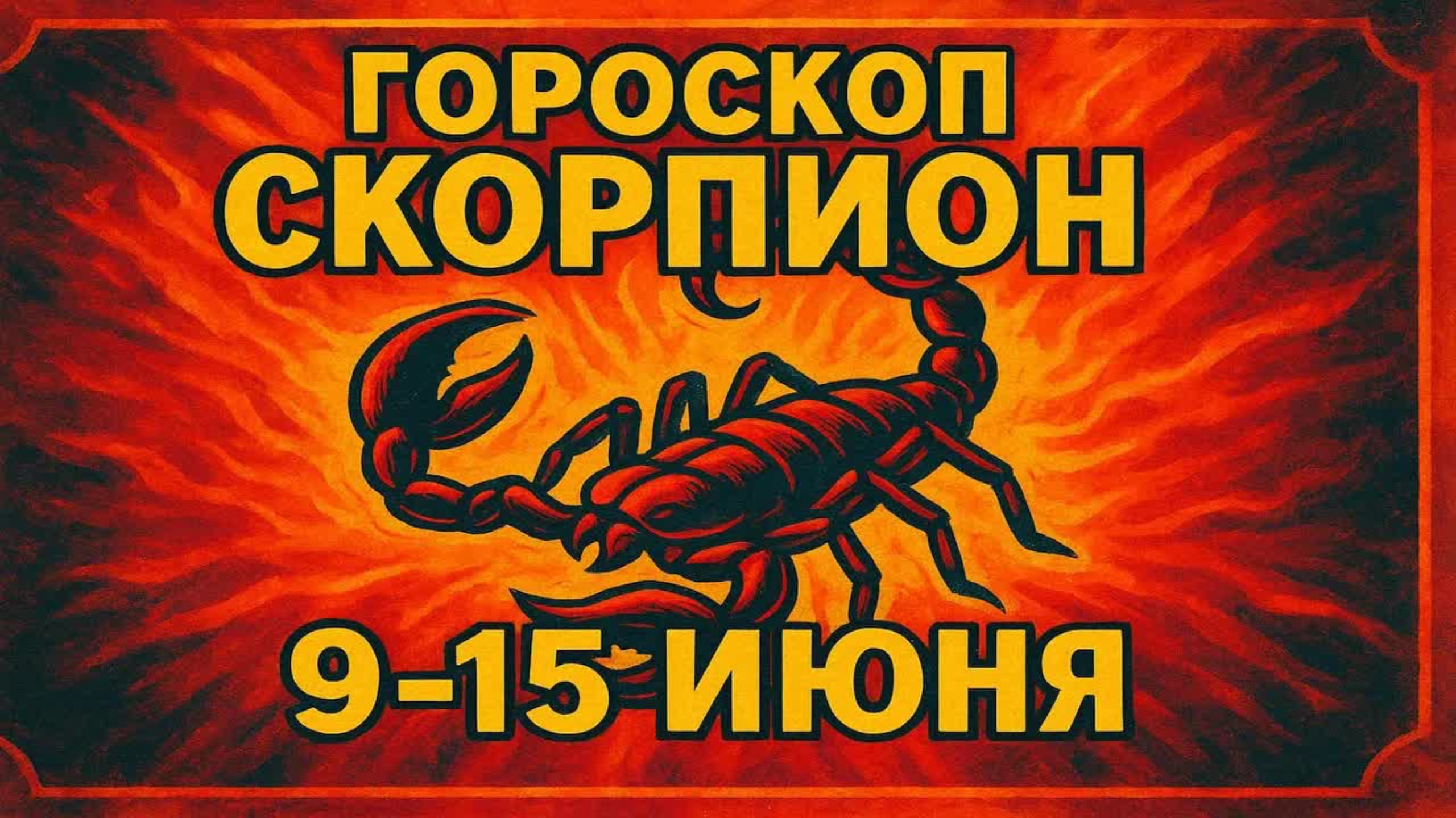 Скорпион с 9 по 15 июня — готовься к прорыву!