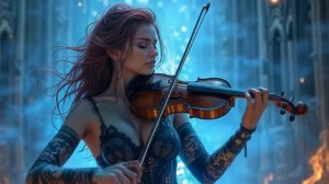 Готическая скрипка Металл Фолк Симфония - Декаданс Тема Музыка Соло