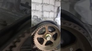Установочные метки ГРМ 1MZ. Лексус 3 куба