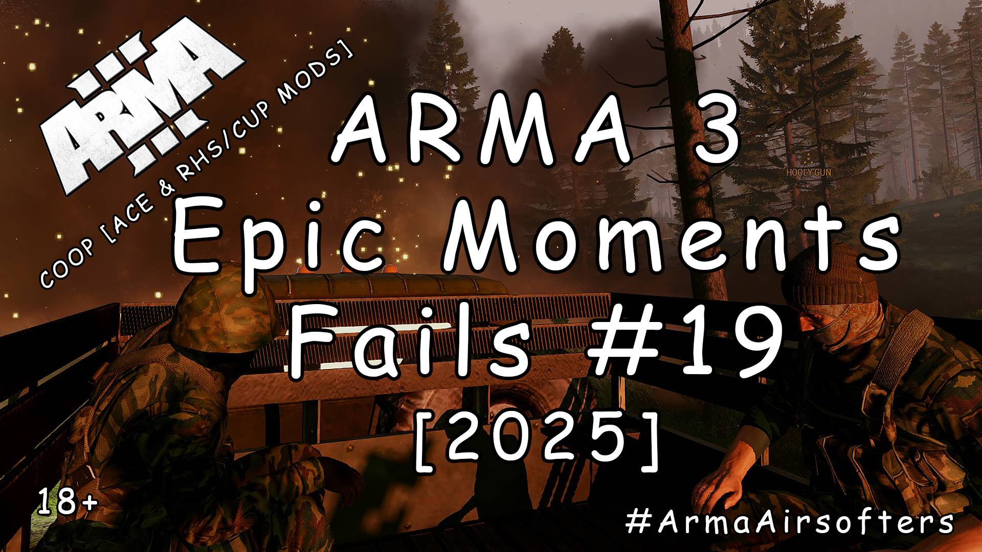 ARMA 3 - Эпичные моменты (провалы) #19 - Обложили [2025] смотреть онлайн