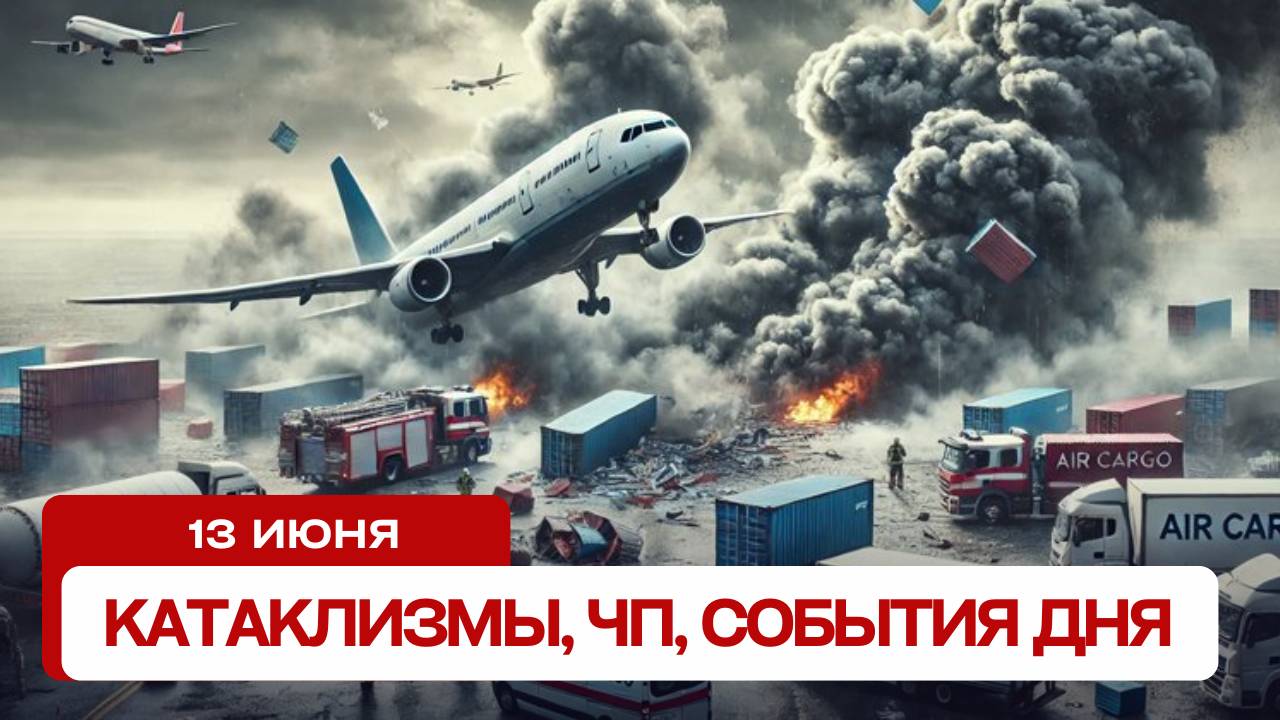 Катаклизмы за день 13.06.2025. Новости, ЧП, события дня смотреть онлайн