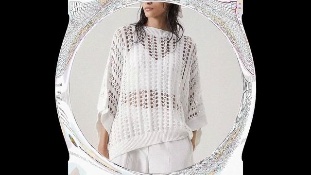 Нежные ажуры на лето | Схемы узоров.