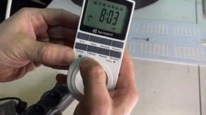 Как настроить электронный таймер-розетку для управле?