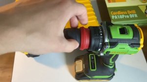 Шуруповерт акумуляторний Procraft PA18Pro DFR - огляд комплект?