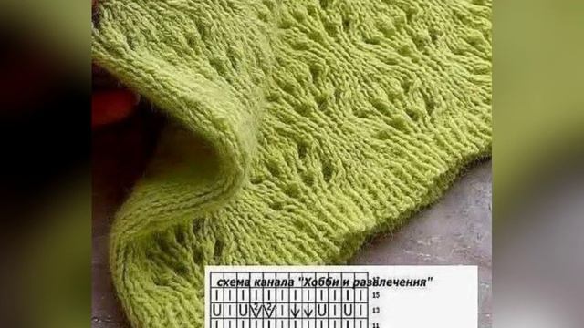 Ажурные узоры для вязания спицами смотреть онлайн