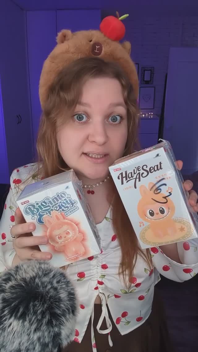 АСМР ЛАБУБУ распаковка и обзор (тихий голос) ASMR LABUBU BLIND BOX UNBOXING #asmr #асмр #unboxing смотреть онлайн