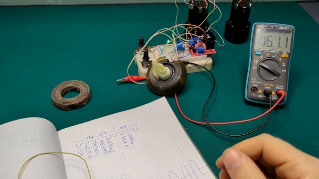 Двигатель из генератора светящихся роликов