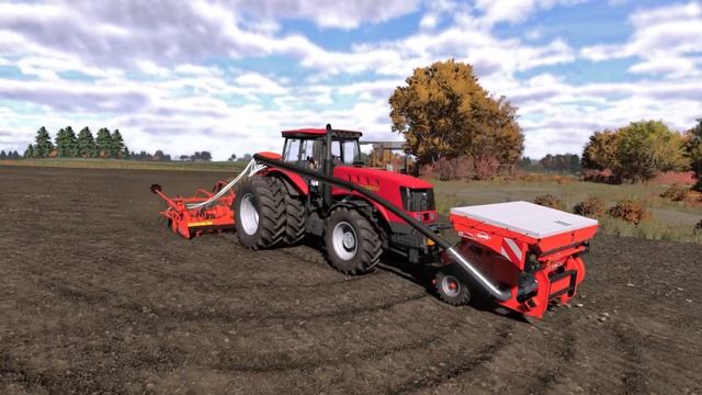 [Посев] Сев ячменя, МТЗ-3022ДЦ | Farming Simulator 25