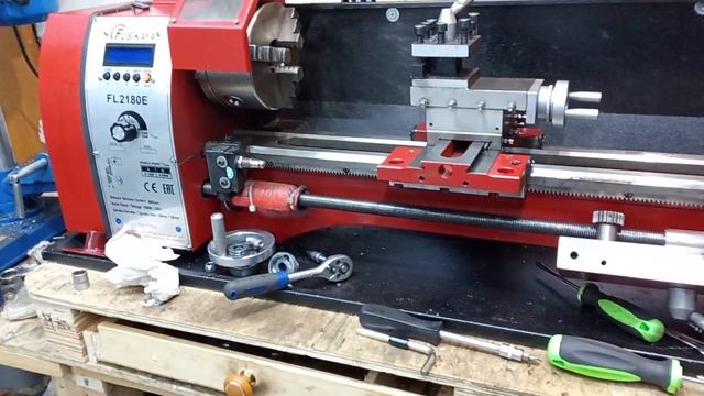 Токарный станок Фусикай,как убрать зазары на станке.