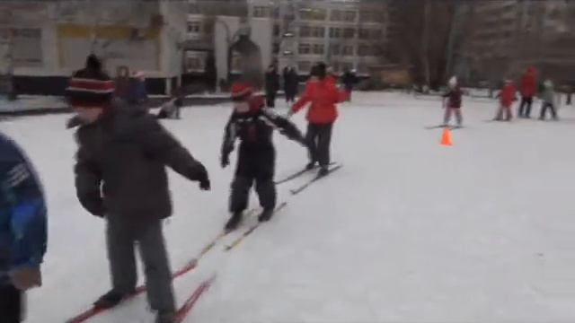 лыжи   встреча олимпиады