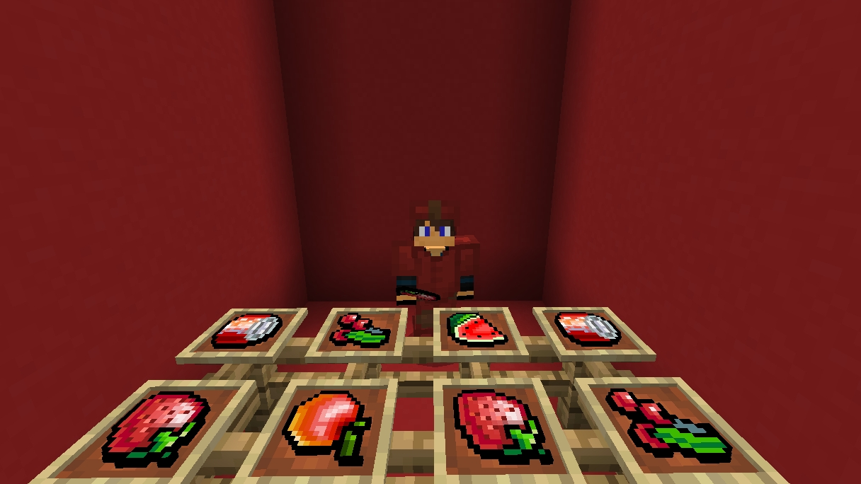 Я ем 24 часа только красную еду в майнкрафт {Белчёнок™}