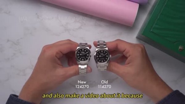 Rolex Explorer I vs. Rolex Explorer II Black 39мм [Oyster Bracelet]