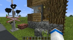 РАБОТАЮ ДЕЖУРНЫМ ПО ЖД ПЕРЕЕЗДУ В МАЙНКРАФТ! ПРОЕХАЛ ПОЕЗД МЕТРО