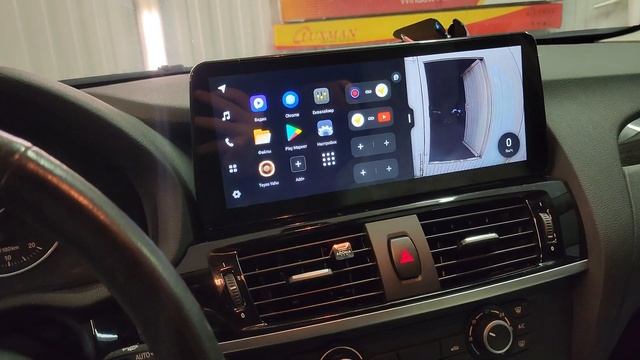 BMW X3 - установка новой мультимедиа на базе Андроид