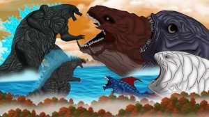 Морские монстры против Годзиллы