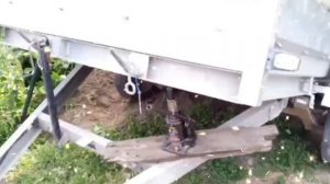 Домкрат самосвального прицепа. Ужасы нашей страны! конструктора, изготовители, продавцы...