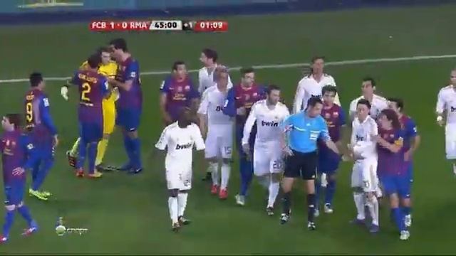 Полный матч Реал Мадрид &Барселона (2012) смотреть онлайн