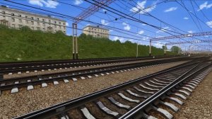 СХОД ЭД2Т С ПУТЕЙ НА СТРЕЛКЕ