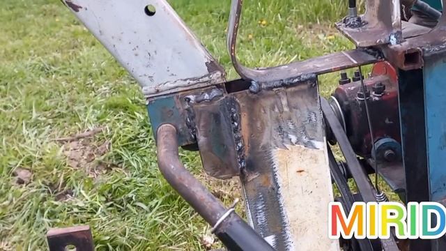 Обзор культиватора Фермер-м (Кумир) с самодельным реме