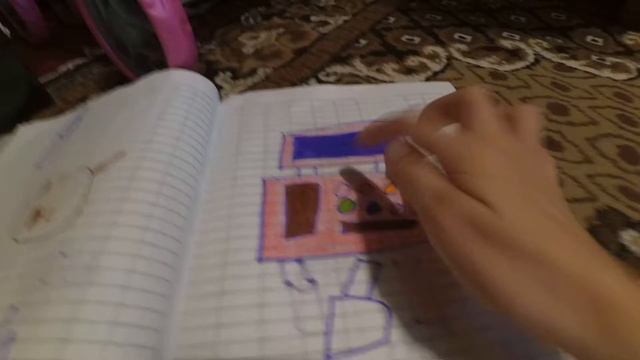 Мои рисунки фломастерами