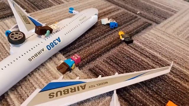 крушение самолёта Lego потеряли турбину 3 часть финал