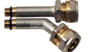 Цанговый зажим 16 х М10 для смесителя под металлопластиковую трубу