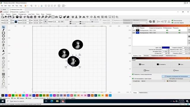 Lightburn - EzCad 2 - Функции заливки Fiber Laser